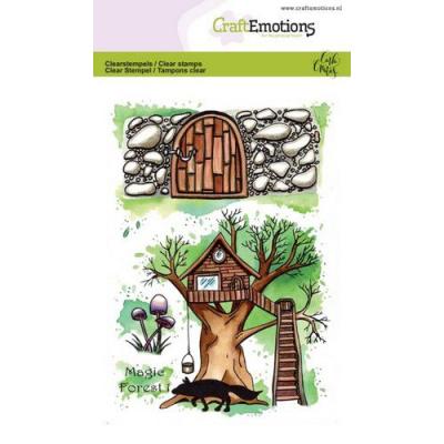 CraftEmotions Clear Stamps - Magic Forest 1